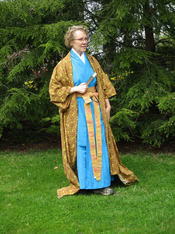 kosode with uchikake