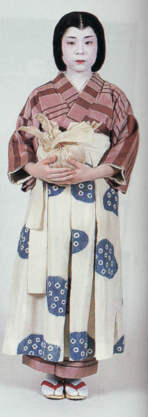 four different examples of mobakama on lady's maid