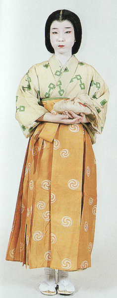 four different examples of mobakama on lady's maid