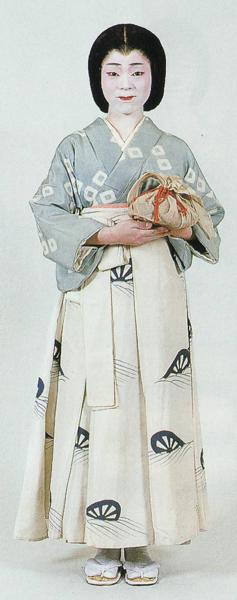 four different examples of mobakama on lady's maid