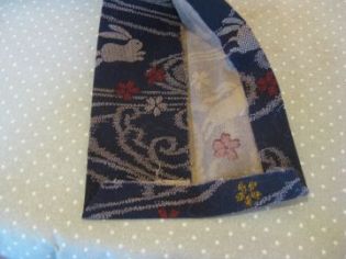 fold and press himo ends