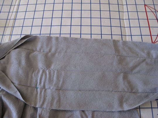 unfold waistband to attach
