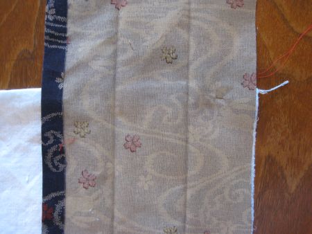 marked and pinned pleats