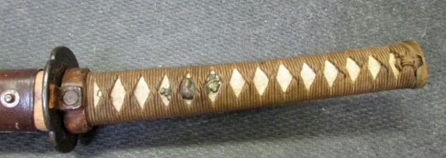 wrapped sword handle